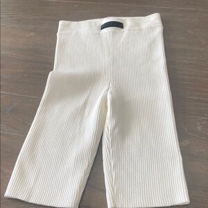 Fear of God Women's Off-White Ribbed Bike Shorts